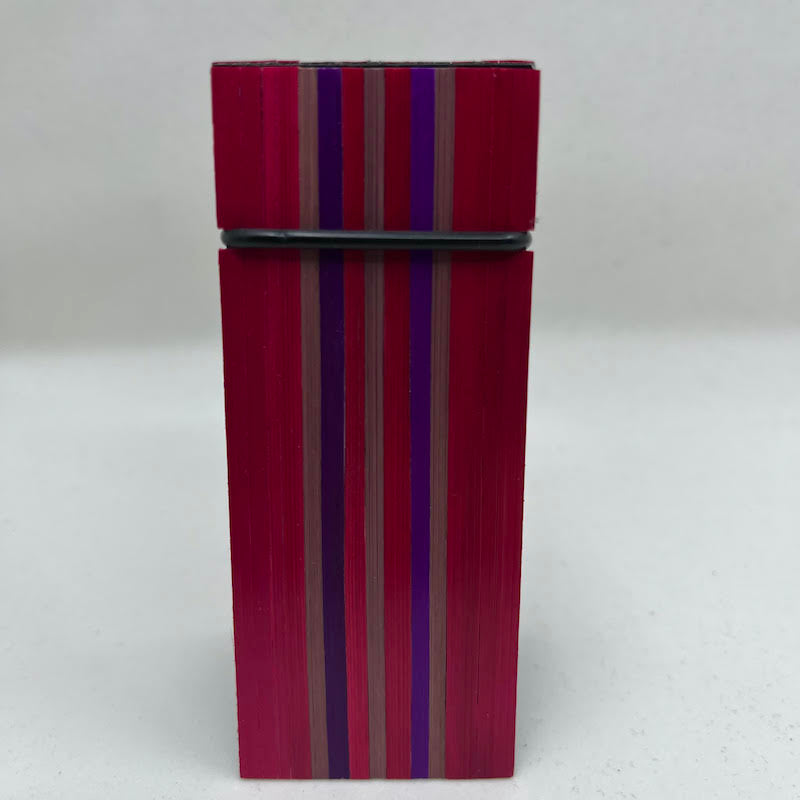 Pince à photo rouge et violet