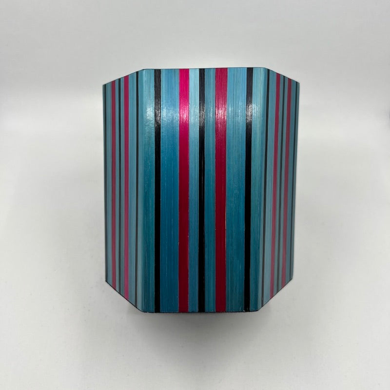 Pot à crayon turquoise